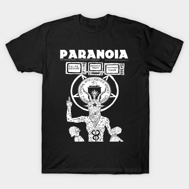 Cover Art for PARANOIA Issue #64 T-Shirt by orphillips